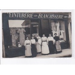 PARIS (?): teinturerie, blanchisserie, à localiser - très bon état