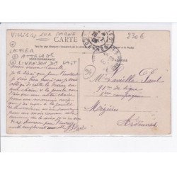 VILLIERS-sur-MARNE: laitier, attelage, livraison de lait - très bon état