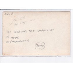 PARIS: 75009, 12 boulevard des capucines, mode, maroquinerie, Tany - très bon état