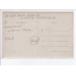 PARIS: 94 rue saint-antoine, bonneterie callou pierre, mercerie - très bon état