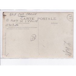 BRY-sur-MARNE: place de l'église, vins café, liqueurs, 2 billards - état