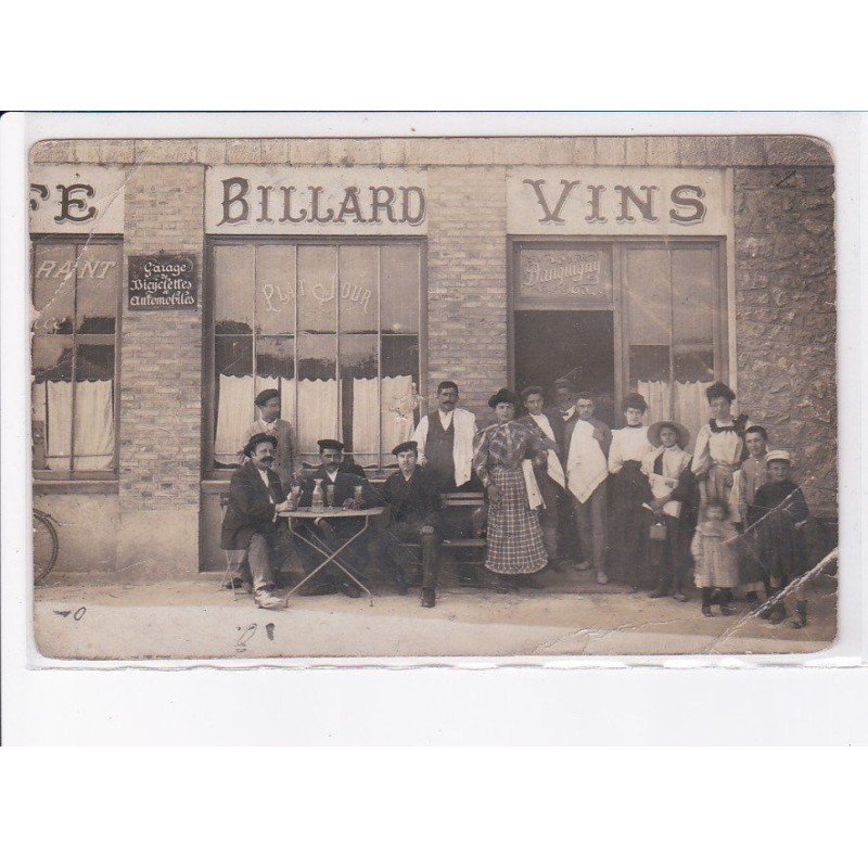 DANQUIGNY - LA FERTE CHEVRESIS (?): à vérifier, billard, vins, garage de byciclettes et automobiles - état