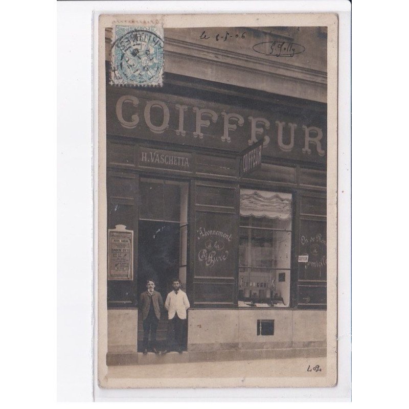 NICE: coiffeur H. Vaschetta - très bon état