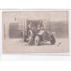 FRANCE: à localiser, carte photo, camion, chien, infirmier - très bon état