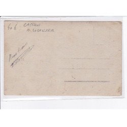 FRANCE: à localiser, carte photo, camion, chien, infirmier - très bon état