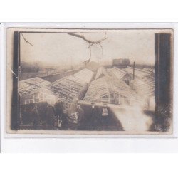 FRANCE: à localiser, carte photo, jardins, militaire - très bon état