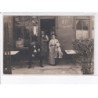 FRANCE: à localiser, carte photo, café, chien, lacquesin - très bon état