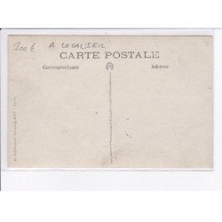 FRANCE: à localiser, carte photo, café restaurant bière, groupe de personne, enfants - très bon état