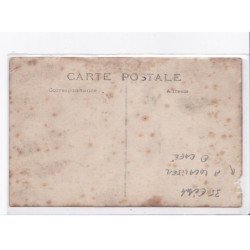 FRANCE: à localiser, carte photo, café, groupe de pernnes, chiens - état