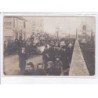 FRANCE: à localiser, carte photo, cavalcade, char - état