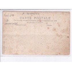 FRANCE: à localiser, carte photo, cavalcade, char - état