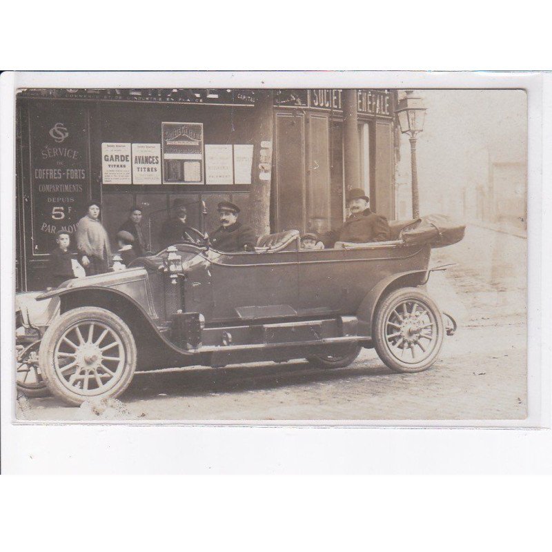 FRANCE: à localiser, carte photo, automobile, société générale, banque - très bon état