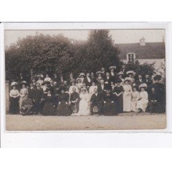 FRANCE: à localiser, carte photo, mariage - très bon état