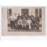 FRANCE: à localiser, carte photo, personnages, commerce médicale (?) - très bon état