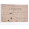FRANCE: à localiser, carte photo, métier, atelier, forge (?) - état