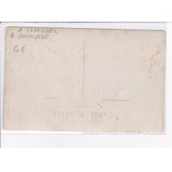 FRANCE: à localiser, carte photo, cavalcade, le christ mutilé 1918 - très bon état