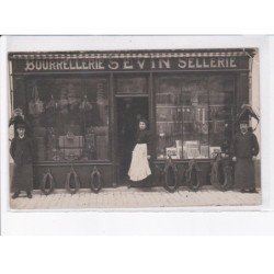 FRANCE: à localiser, carte photo, bourrellerie sevin sellerie - très bon état