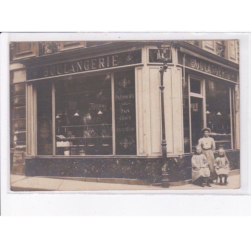 FRANCE: à localiser, carte photo, boulangerie - état