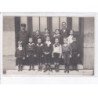 FRANCE: à localiser, carte photo, école, enfants, hommes - très bon état