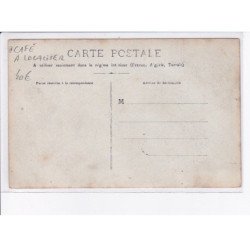 FRANCE: à localiser, carte photo, café - très bon état