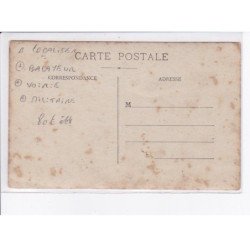 FRANCE: à localiser, carte photo, balayeur voirie militaire - état