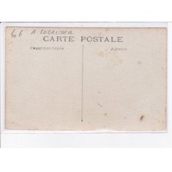 FRANCE: à localiser, carte photo, groupe de personne, chien - très bon état