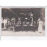 FRANCE: à localiser, carte photo, café - très bon état