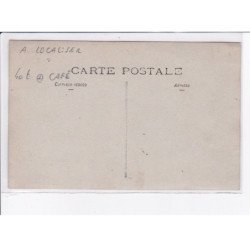 FRANCE: à localiser, carte photo, café - très bon état