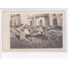 FRANCE: à localiser, carte photo, attelage, femme cochere - très bon état