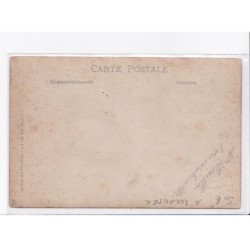 FRANCE: à localiser, carte photo, canivet baptiste, personnage, tonneaux - très bon état