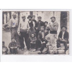 FRANCE: à localiser, carte photo, chantier maçon - très bon état