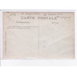 FRANCE: à localiser, carte photo, chantier maçon - très bon état