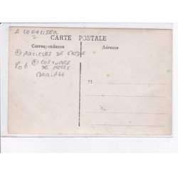 FRANCE: à localiser, carte photo, articles de mode, costumes de noces, mariage - très bon état