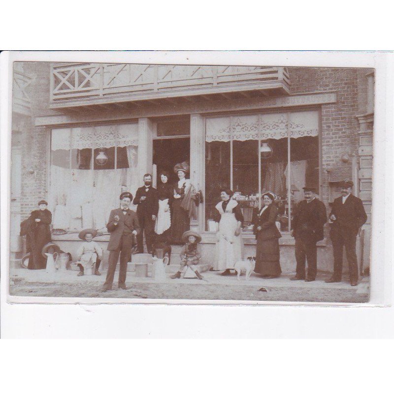 FRANCE: à localiser, carte photo, artciles de mode, costumes de noces, mariage - très bon état