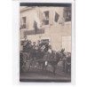 FRANCE: à localiser, carte photo, fête cavalcade Guillaume II, atelier du photographe, musiciens - très bon état