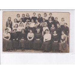 FRANCE: à localiser, carte photo, groupe de femmes - très bon état