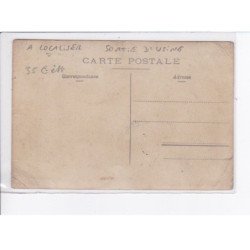 FRANCE: à localiser, carte photo, sortie d'usine - état