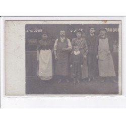 FRANCE: à localiser, carte photo, restaurant J. Juge - très bon état