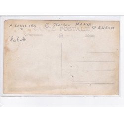 FRANCE: à localiser, carte photo, station service, essence - très bon état