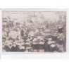 FRANCE: à localiser, carte photo, funérailles, port, militaire, marine - très bon état