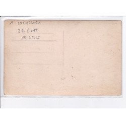 FRANCE: à localiser, carte photo, funérailles, école - état