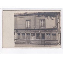 FRANCE: à localiser, carte photo, café, cidrerie - très bon état