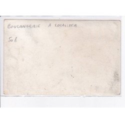 FRANCE: à localiser, carte photo, boulangerie - très bon état