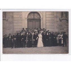 FRANCE: à localiser, carte photo, mariage - très bon état