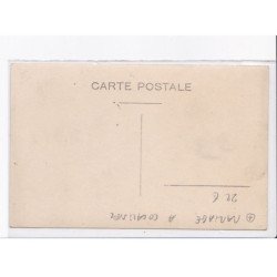 FRANCE: à localiser, carte photo, mariage - très bon état