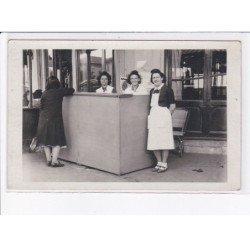 FRANCE: à localiser, carte photo, café - très bon état