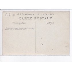 FRANCE: à localiser, carte photo, restaurant, personnages - très bon état