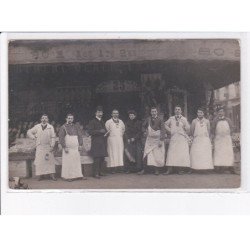 FRANCE: à localiser, carte photo, épicerie léon moreau - très bon état