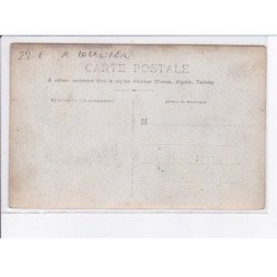 FRANCE: à localiser, carte photo, homme en tablier - très bon état