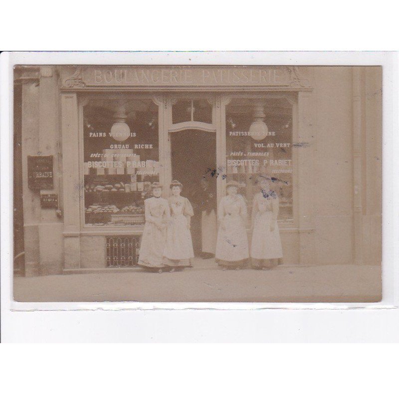FRANCE: à localiser, carte photo, boulangerie patisserie - état